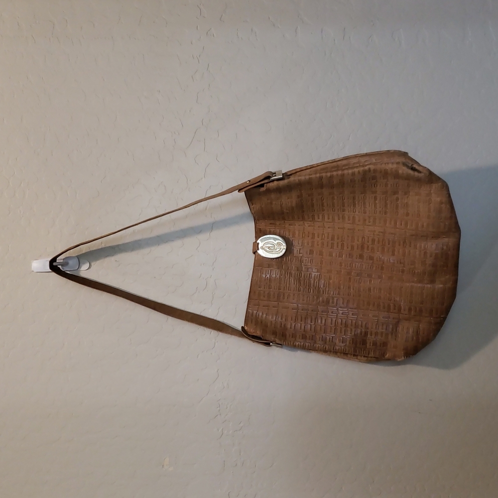 Vintage Italian Cesare Piccini tan purse